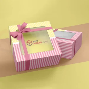 Custom Dessert Boxes With Window