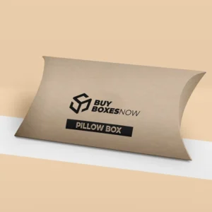 Custom Kraft Pillow Boxes Wholesale