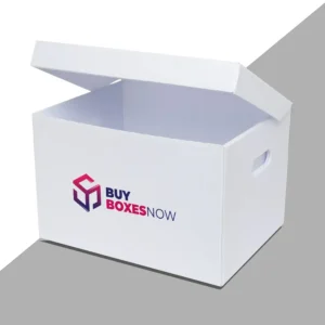 Custom Printed Cardboard Archive Boxes WIth Logo