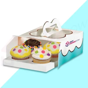 Custom Printed Cupcake Boxes With Logo