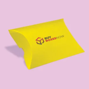 Custom Printed Wholesale Pillow Boxes With Logo