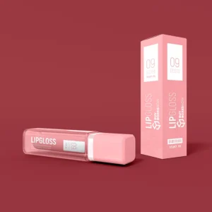 pink lip gloss boxes