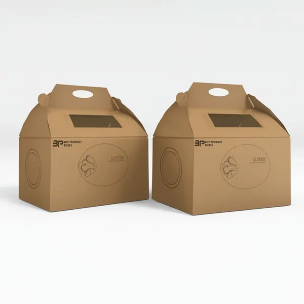 Custom Kraft Gable Boxes