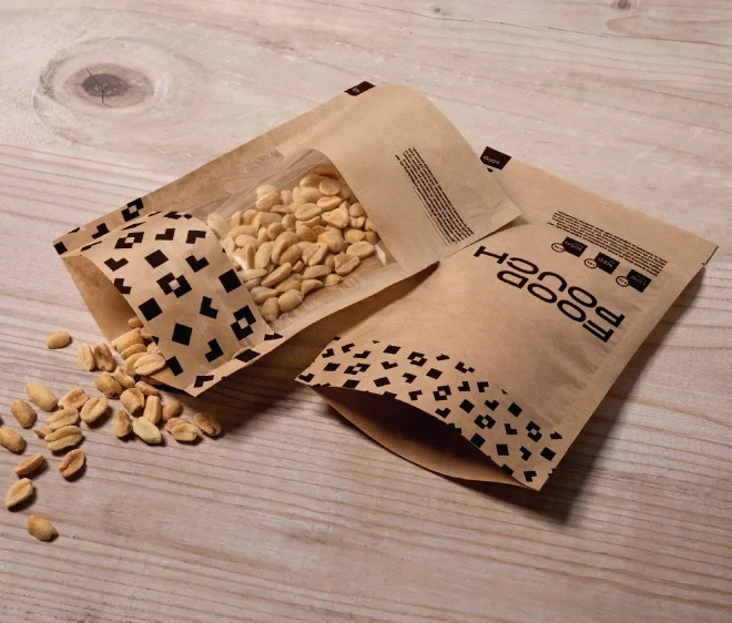 Custom Printed Kraft Mylar Bags