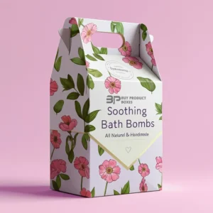 Custom Bath Bomb Boxes