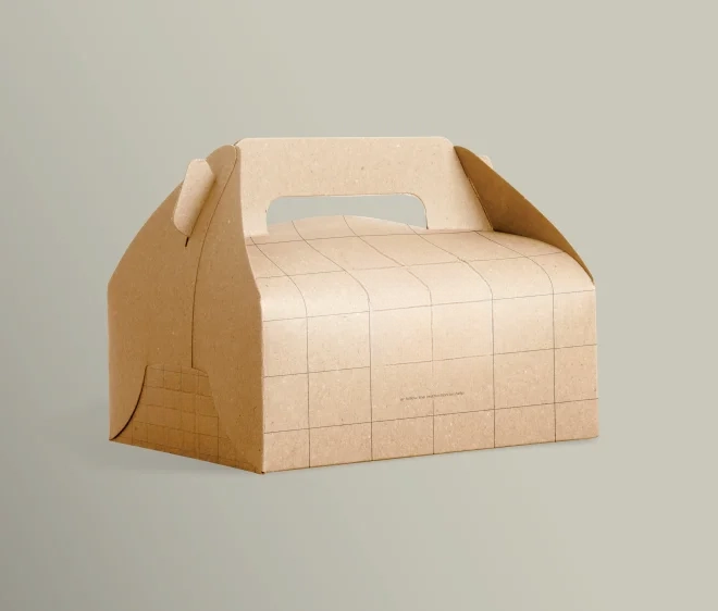 Kraft Gable Packaging Boxes